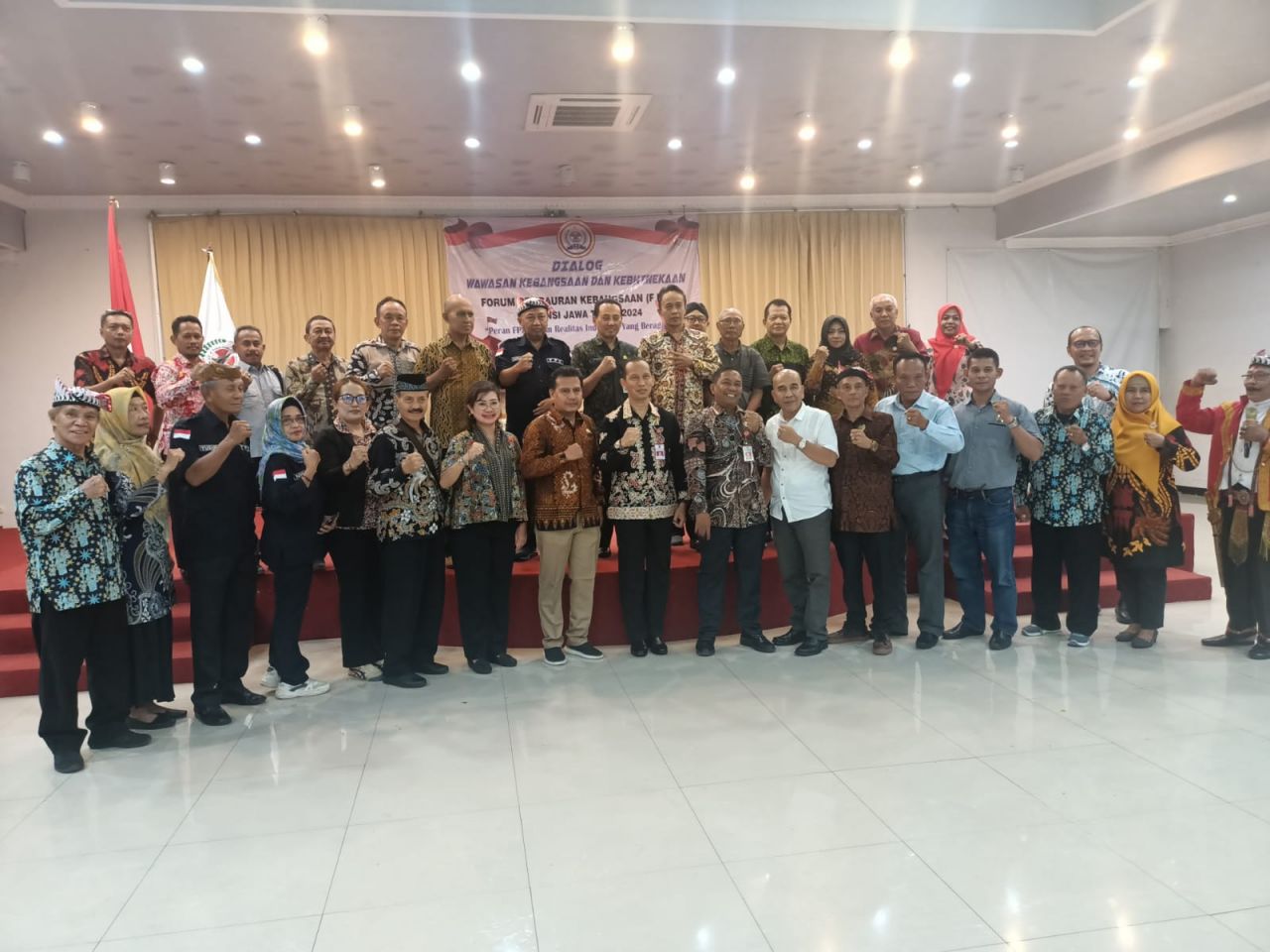 Forum Pembauran Kebangsaan Jawa Timur Gelar Dialog Wawasan Kebangsaan di Bakorwil Bojonegoro