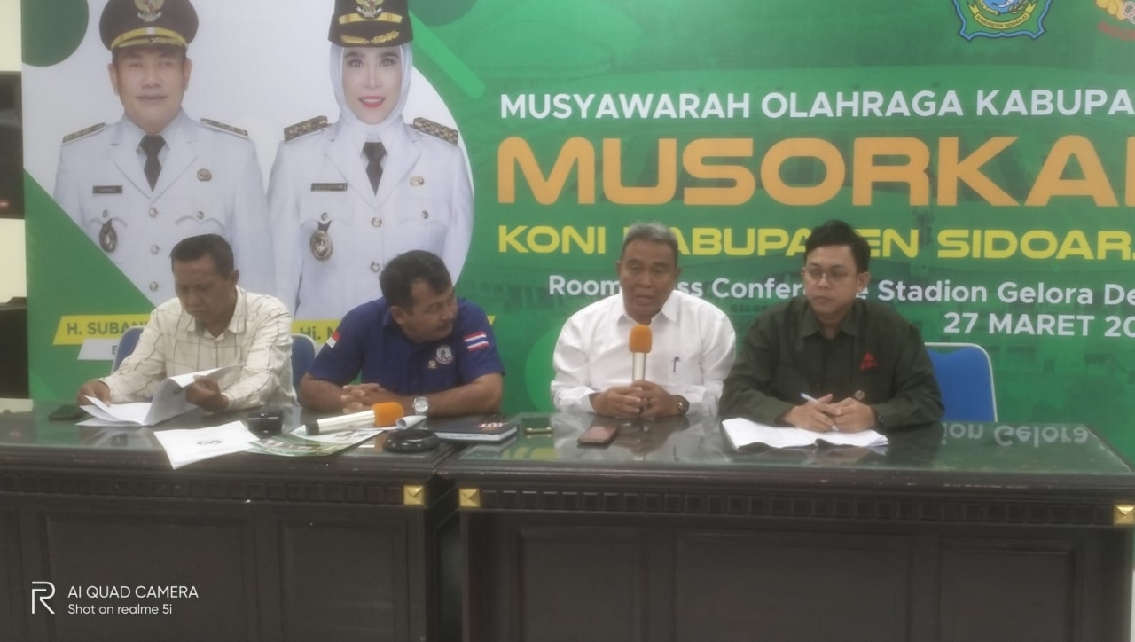 Imam Mukri : Pemilihan Pengurus KONI Harus Tepat Guna Demi Kemajuan Olahraga Sidoarjo