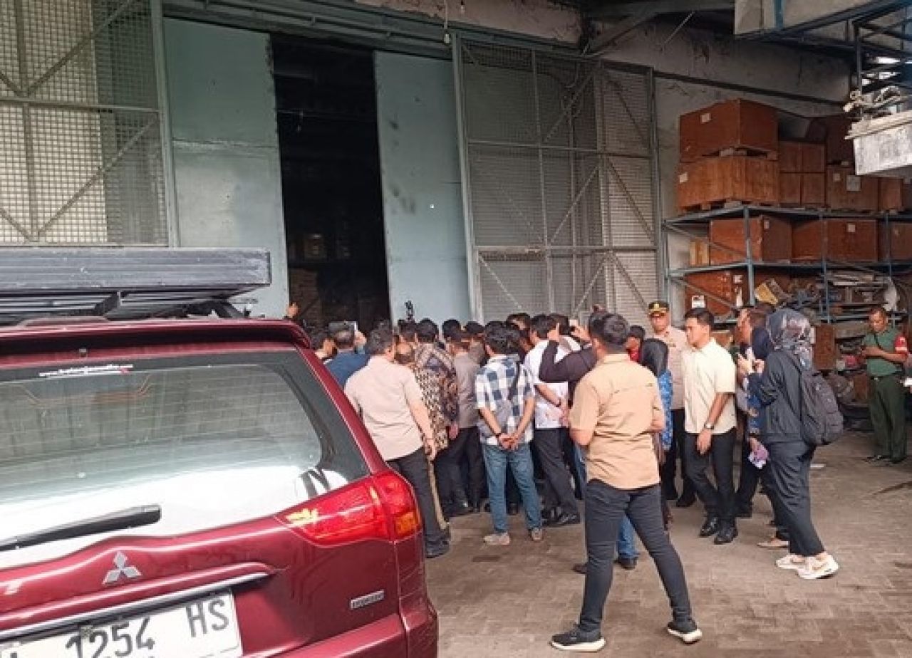 UD Sentoso Seal saat didatangi Wamenaker Immanuel