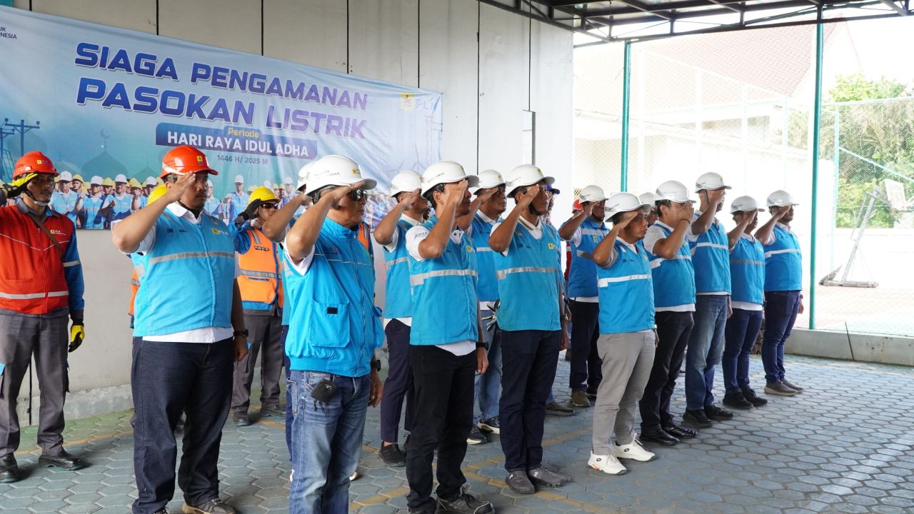 PLN UP3 Siaga Idul Adha 617 Personil Peralatan Dikerahkan Jaga Keandalan Listrik Titik Strategis