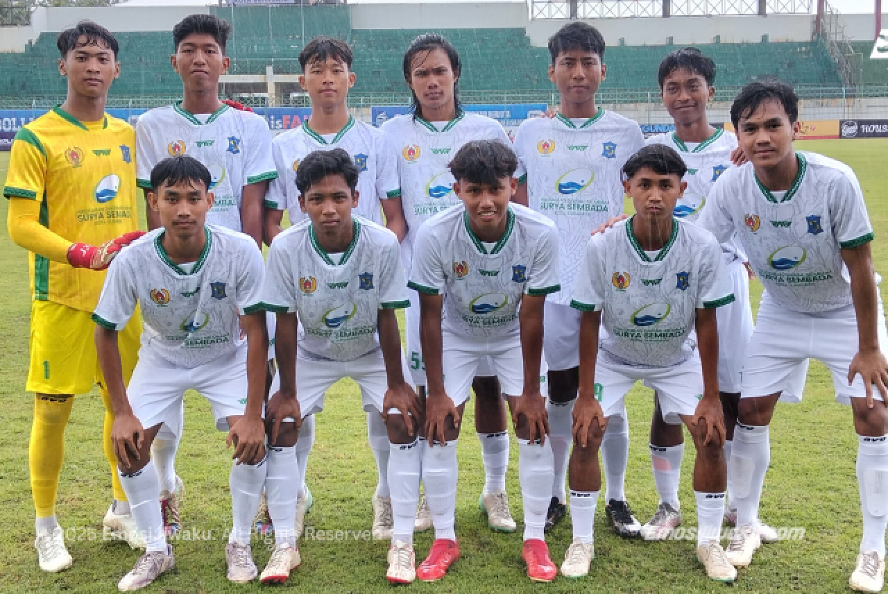 Tim Sepakbola Surabaya Lolos Final Porprov IX Jatim 2025 Lawan Kabupaten Mojokerto