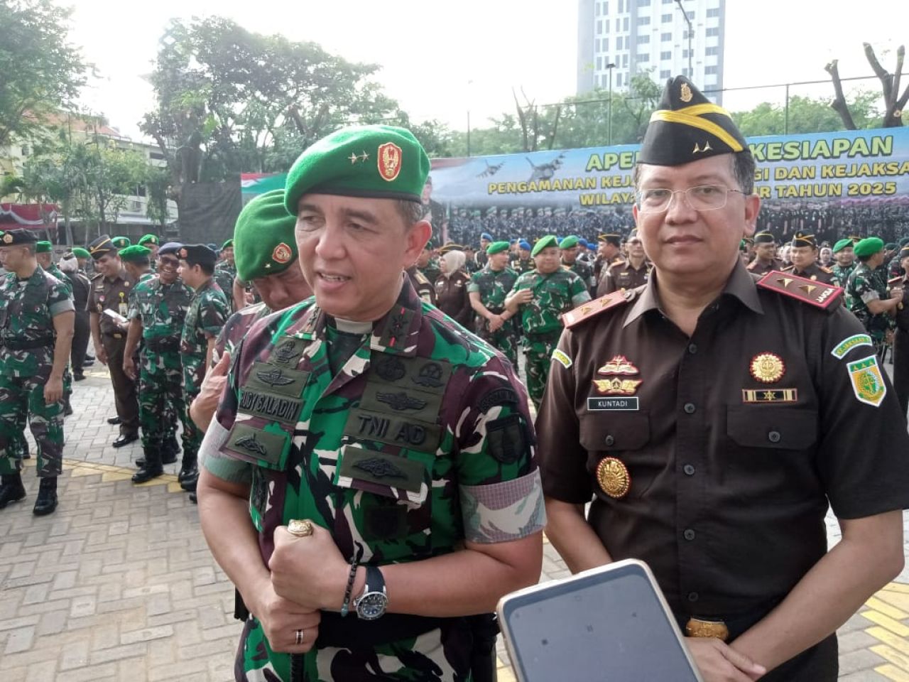 Pangdam V/Brawijaya, Kami Siap Bantu Pengamanan Kejaksaan se-Jatim