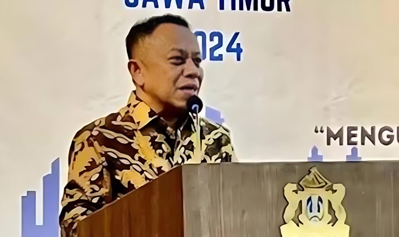 Ketua Dewan Pimpinan Daerah (DPD) Gabungan Pengusaha Konstruksi Nasional Indonesia (Gapeknas) Jawa Timur, H. Baso Juherman