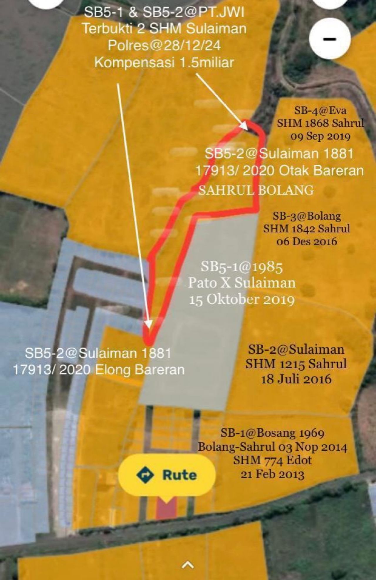 Kasus Dugaan Penyerobotan Tanah oleh Warga Yaman, Kades Moyo Sumbawa Diminta Bertanggungjawab