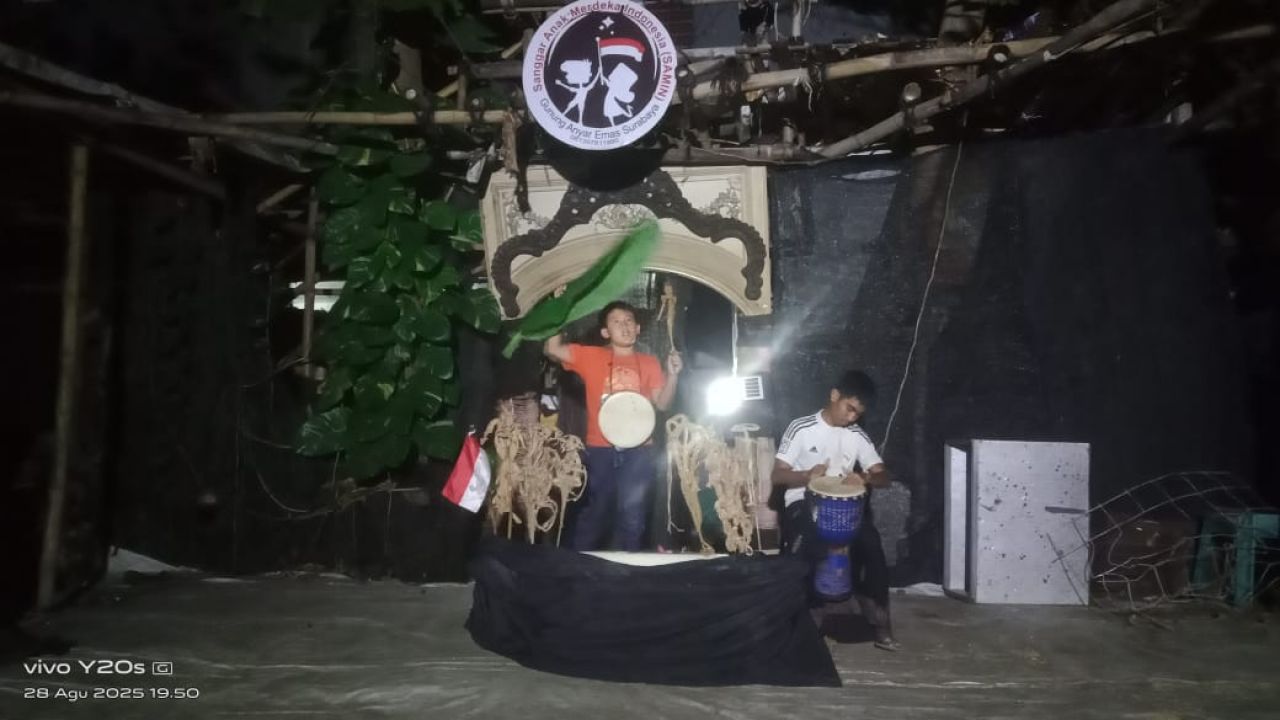 Sanggar Anak Merdeka Indonesia Gelar Pentas Seni di IFI Surabaya