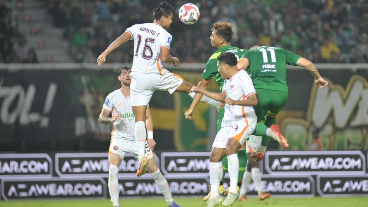 Skuad Darurat Persebaya Paksa Borneo FC Berbagi Poin di Gelora Bung Tomo