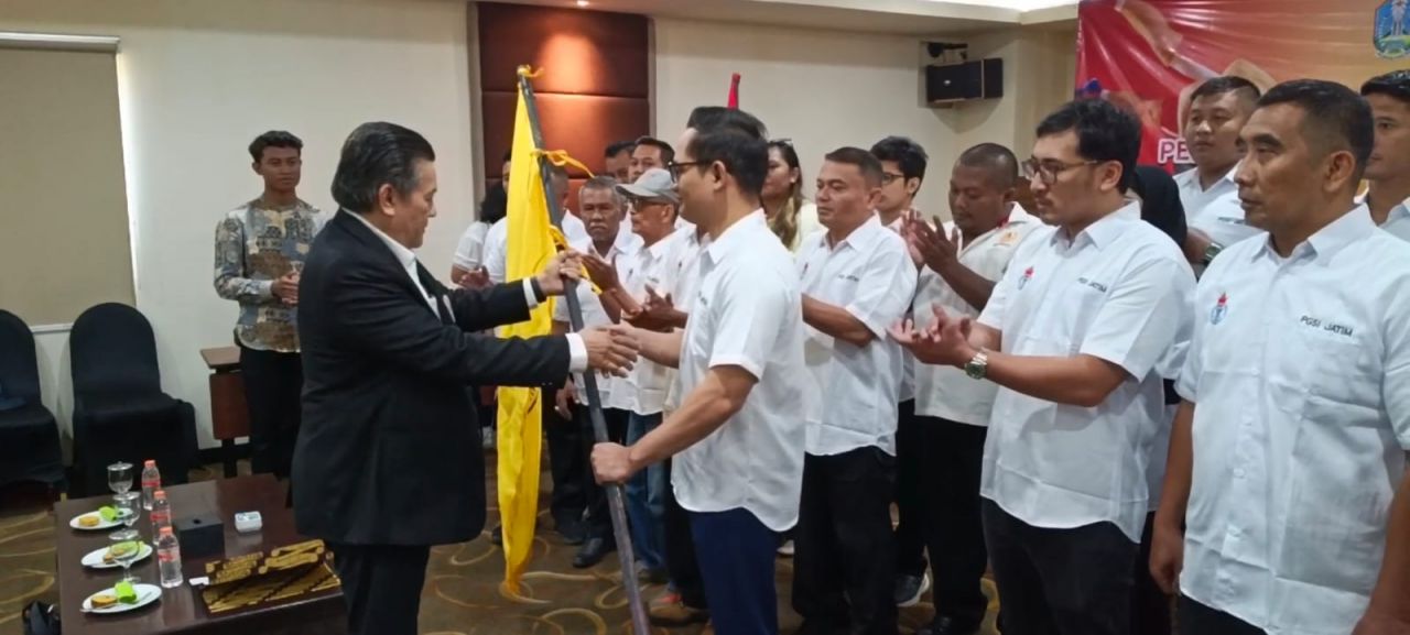 Pelantikan PGSI Jatim, Ketua Umum Koni Jatim, M Nabil Berharap Gulat Juara Umum PON 