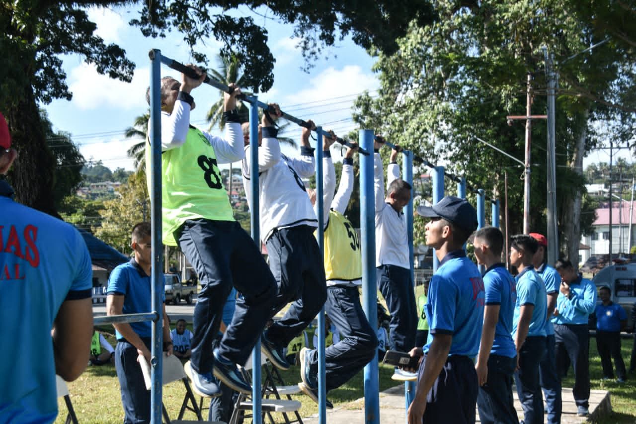 Jaga Stamina Prajurit, Dankodaeral IX Tinjau Pelaksanaan Tes Garjas PJU dan Kasatker Kodaeral lX