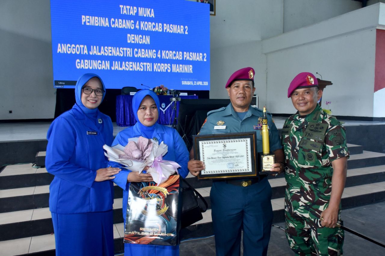 Danmenart 2 Marinir Lepas Prajurit Purna Tugas Dalam Rangka Pensiun