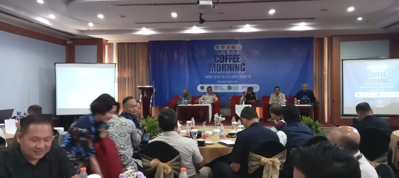 DPW ALFI Jatim Fasilitasi Anggota Sampaikan Unek-unek Lewat Coffe Morning