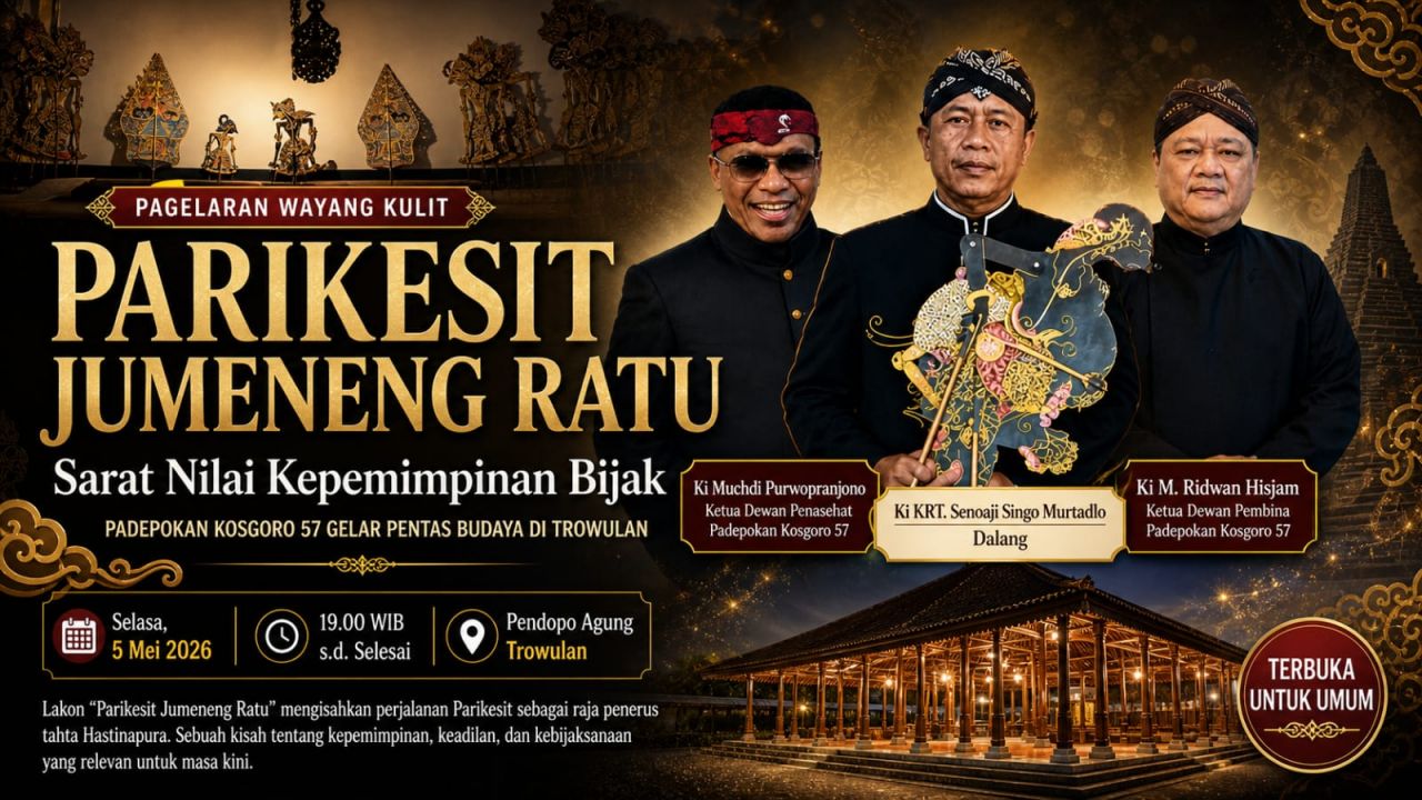 Padepokan Kosgoro 57 Gelar Wayang Parikesit, Pesan Kepemimpinan Menggema