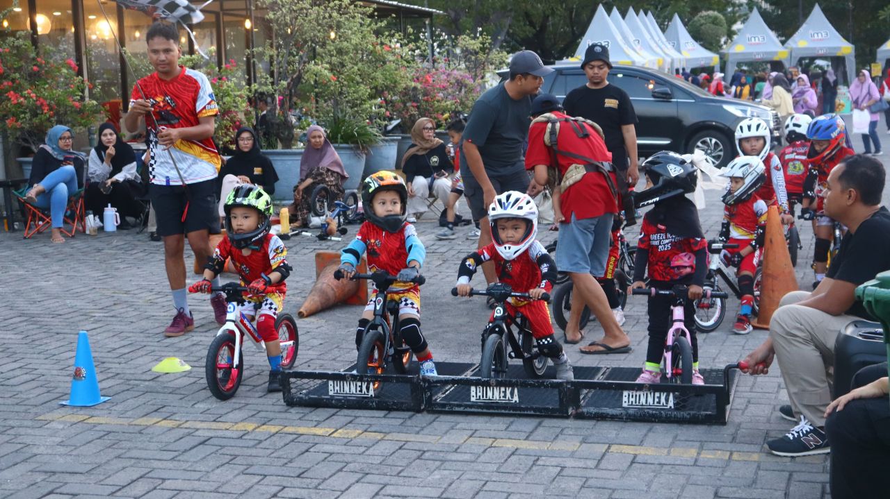 Push Bike Jadi Olahraga Rekreasi Favorit Anak, Komunitas dan AWS Meriahkan HJKS 2026 di Surabaya