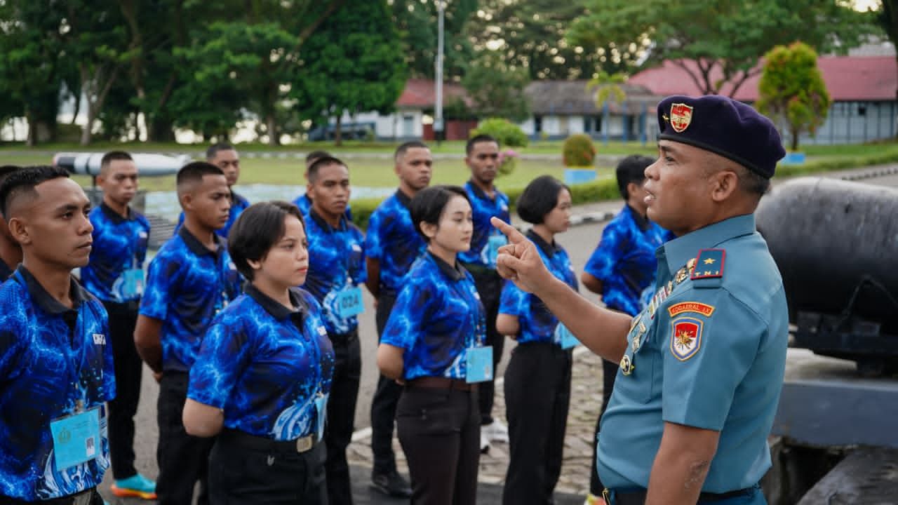28 Casis Bintara TNl AL Panda Ambon Dilepas Kodaeral lX Menuju Seleksi Pusat