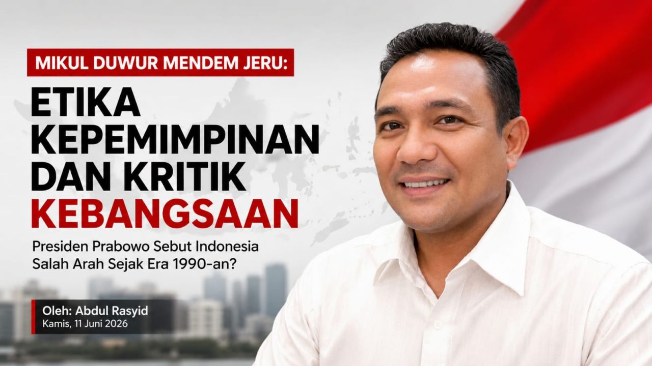Prabowo Sebut Indonesia Salah Arah Sejak 1990-an, Di Mana Letak Semangat Mikul Duwur Mendem Jero?