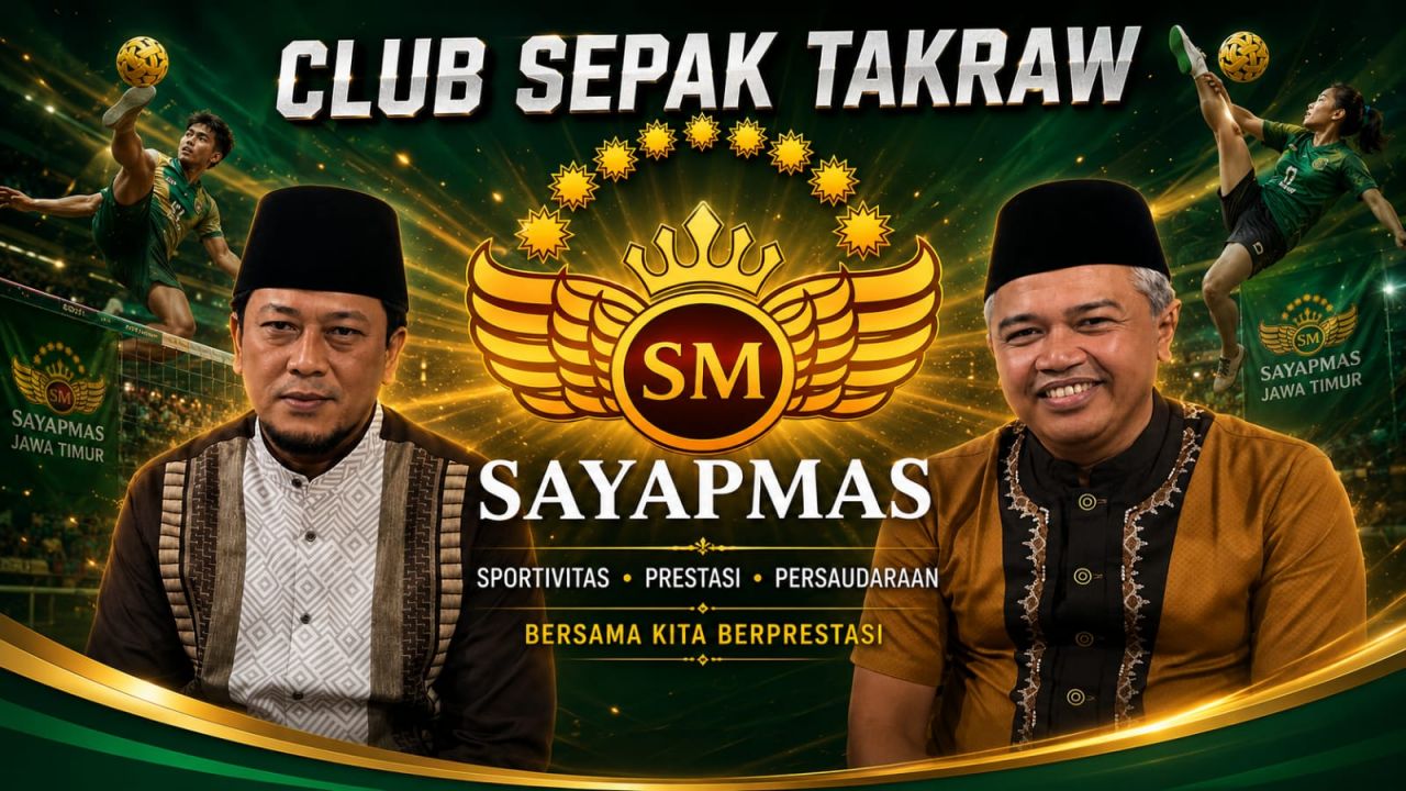 H. Sulaiman Kobarkan Semangat Sayap Mas Jatim di Liga Sepak Takraw Indonesia