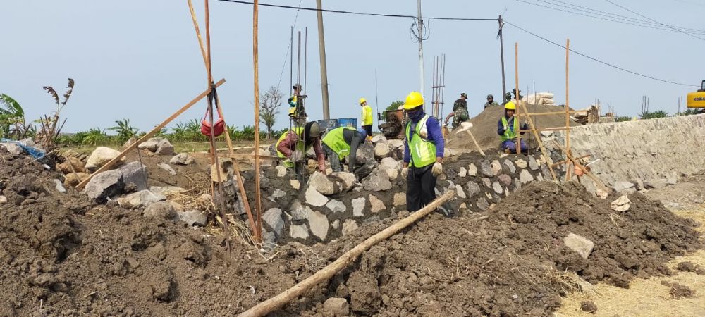 Sasaran TMMD di Desa Kupang Merupakan Satu-Satunya Jalan Penghubung