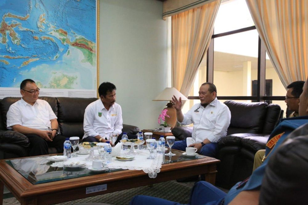 Ketua DPD RI LaNyalla: Perluasan Hang Nadim, Libatkan Pengusaha Lokal