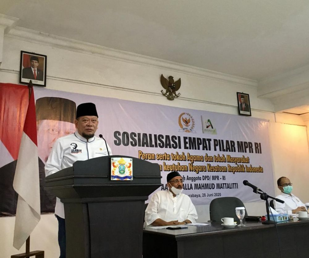 AA LaNyalla : Lima Sila Pancasila Sudah Final, Tidak Bisa Diperas Lagi