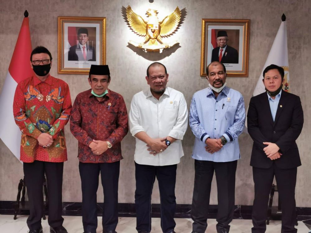 DPD RI Tuntaskan Aspirasi 9 Rektor IAIN Dengan Menag Dan Menpan-RB 
