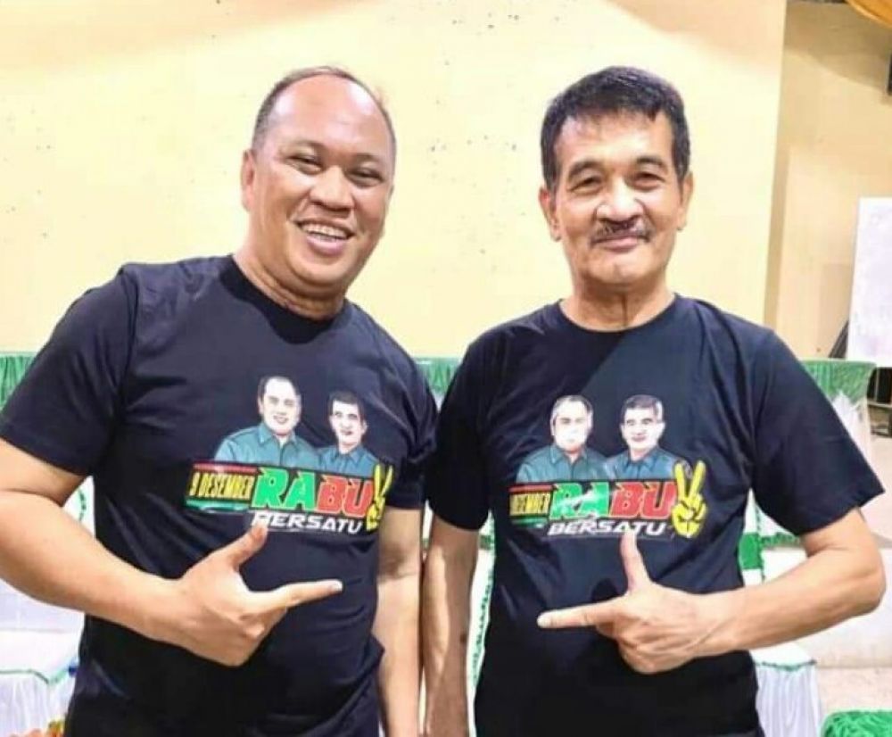 Pasangan Bupati dan Wakil Bupati Konawe Utara Ruksamin-Abu Haera 