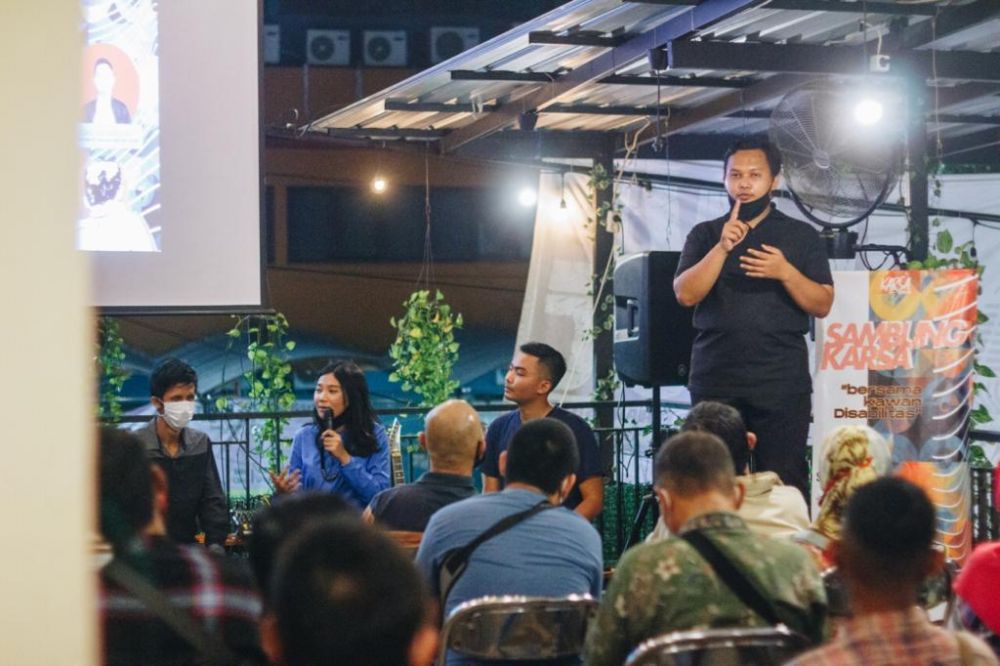 Karsa Bersama ErJi Bikin Talkshow Untuk Penyandang Disabilitas
