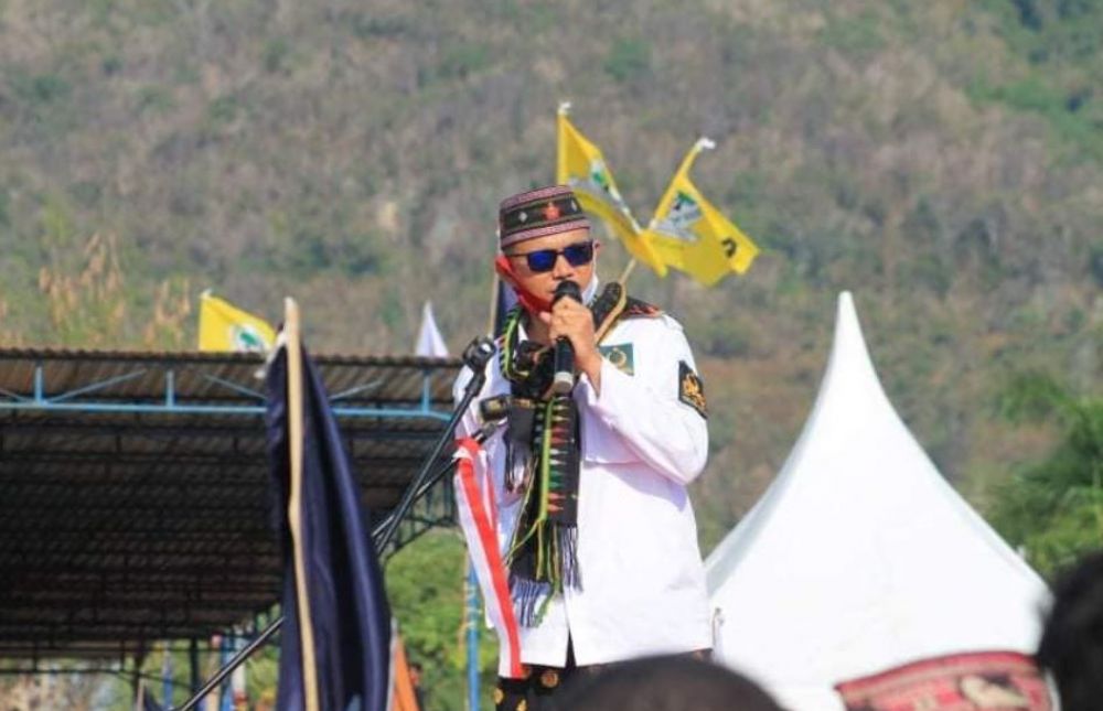 Foto: Ali Sehidun, ketua tim pemenangan paslon bupati-wakil bupati Manggarai Barat Edi-Weng. Foto: Istimewa