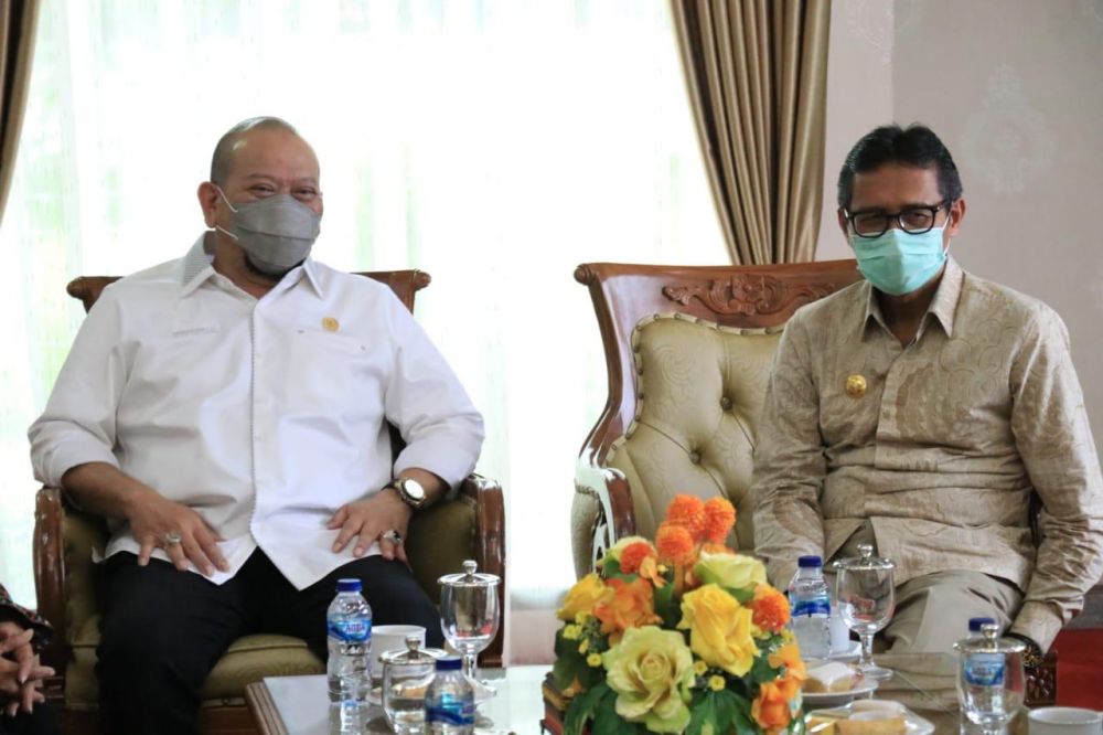 LaNyalla Apresiasi Sikap Jokowi, Yang Pertama Penerima Vaksin  Corona