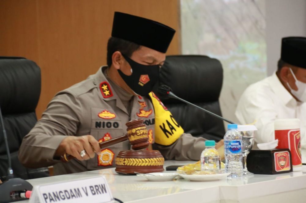 Kapolda Jatim Membuka Secara Langsung Lomba MTQ XIV Kapolda Cup 
