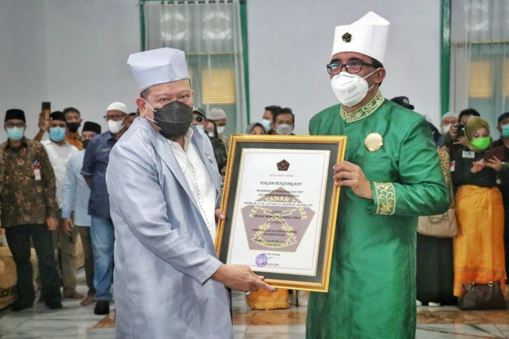 Gelar Kehormatan, Ketua DPD RI: Kejayaan Tidore Tidak Boleh Dilupakan