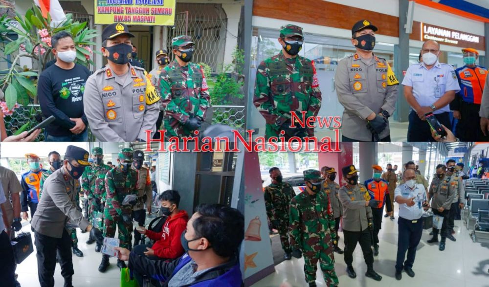 Kunjungi Kampung Tangguh, Kapolda Dan Pangdam Beri Motivasi Warga