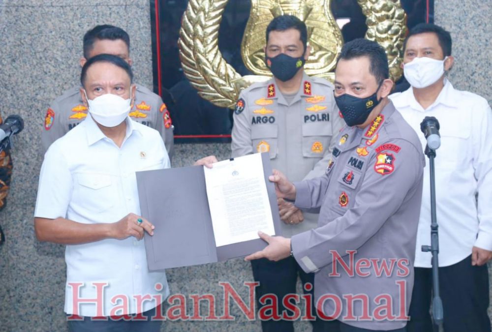 Kapolri Izinkan Kompetisi Sepak Bola, Harus Komitmen Penegakan Prokes