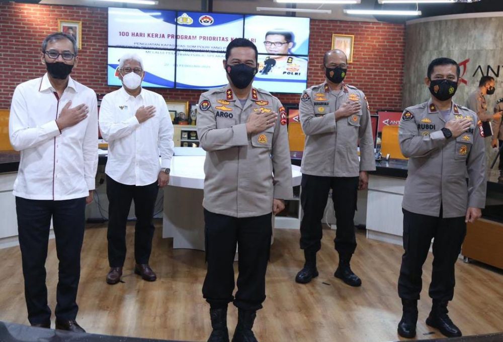 Kadiv Humas Polri Buka Pelatihan Publik Speaking