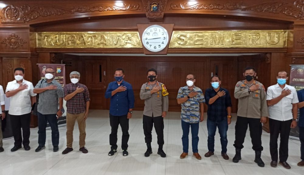 Kapolda Jatim Gandeng PWI Perangi Berita Hoax di Wilayah Jatim 