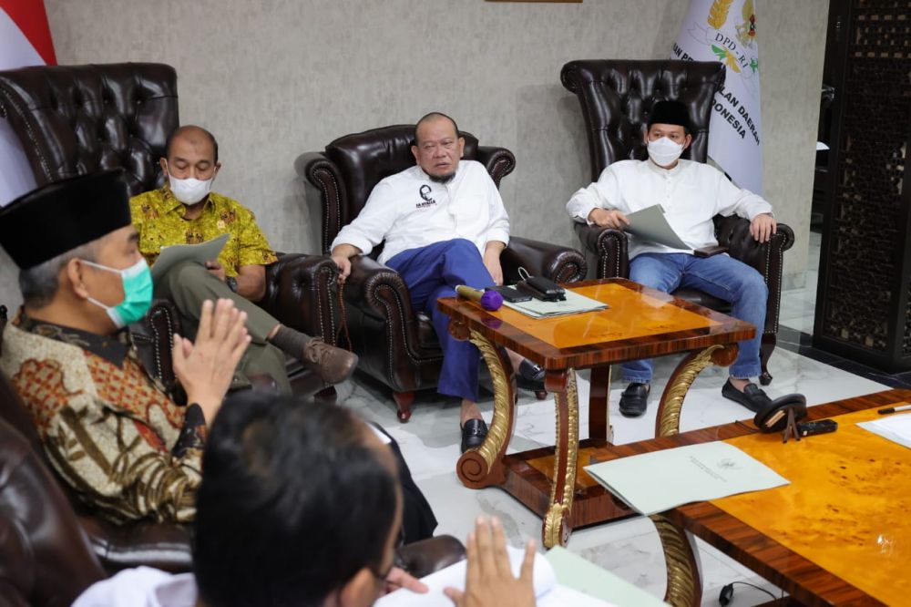 LaNyalla Sampaikan Sejumlah Arahan Kepada Tim Kerja PPHN DPD 