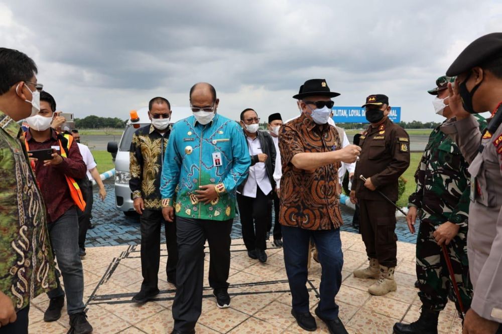 Ketua DPD RI Disambut Hangat di Banjarmasin