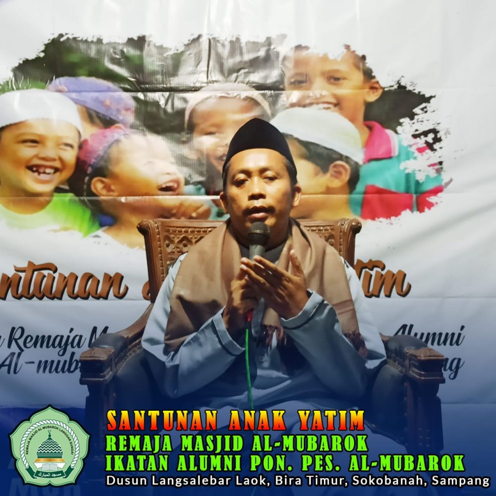 Remas PP. Miftahul Ulum Al-Mubarok dan Alumni Santuni Anak Yatim