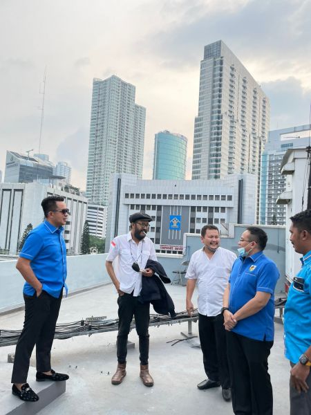 Gelontorkan Anggaran 2 M, Raden Andreas Siap Bangun Gedung KNPI 