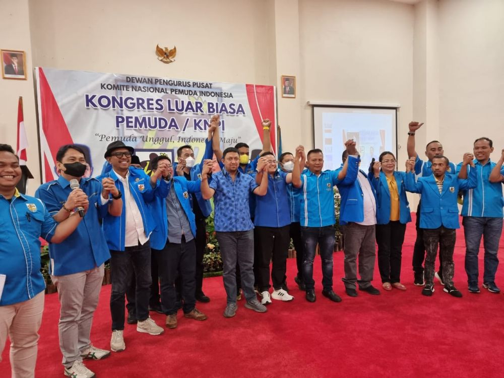 Sejumlah pengjrus DPP KNPI Kongres Luar Biasa  Lombok. 