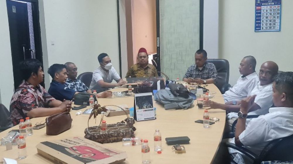 KPU Surabaya Sowan PWI Jatim