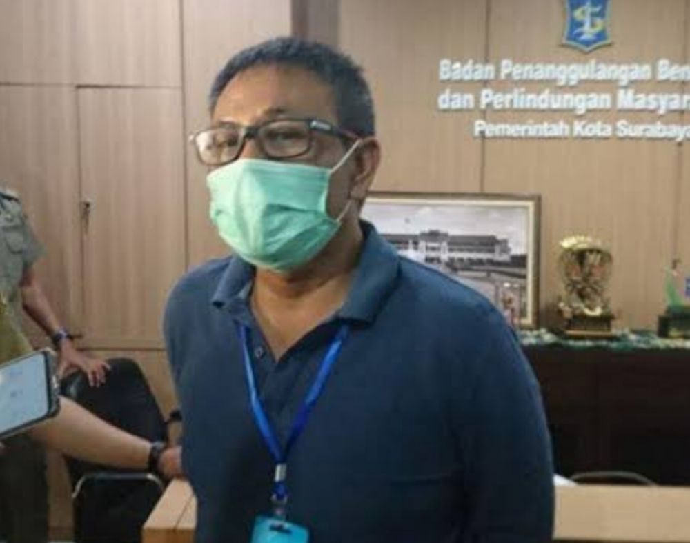 Irvan Widyanto Wakil Sekretaris Satgas Covid-19, dan Kepala BPB Linmas Kota Surabaya