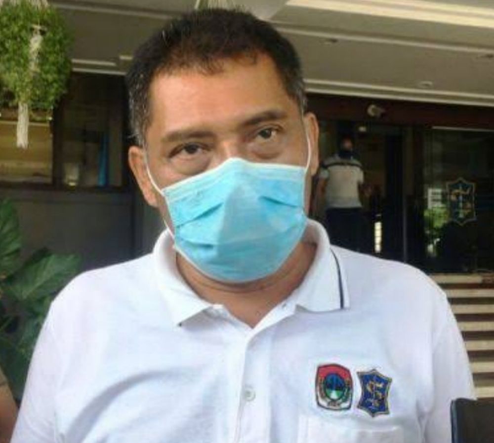 Kepala Satpol PP Kota Surabaya Eddy Christijanto