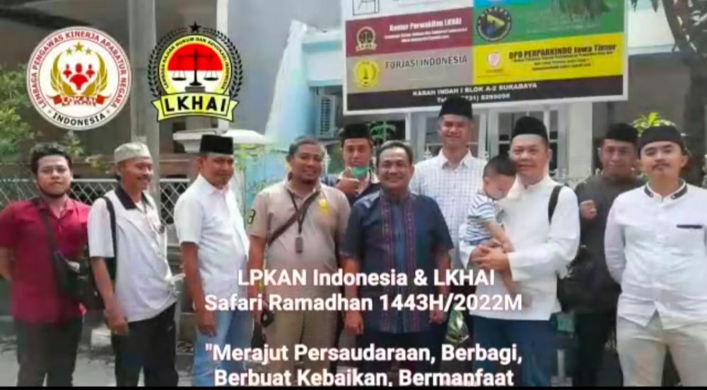 LPKAN Indonesia, LKHAI, dan FORJASI Berbagi Takjil di Bulan Penuh Berkah