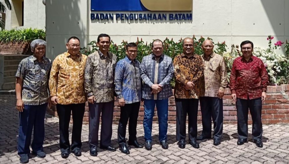 Kunjungan kerja Ketua DPD RI AA LaNyalla Mahmud Mattalitti ke Kota Batam.