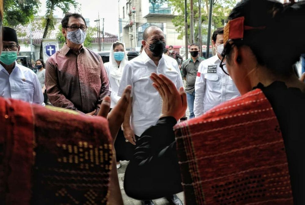 Ketua DPD RI Sebut Program Food Estate di Humbahas  Mulai Dirasakan
