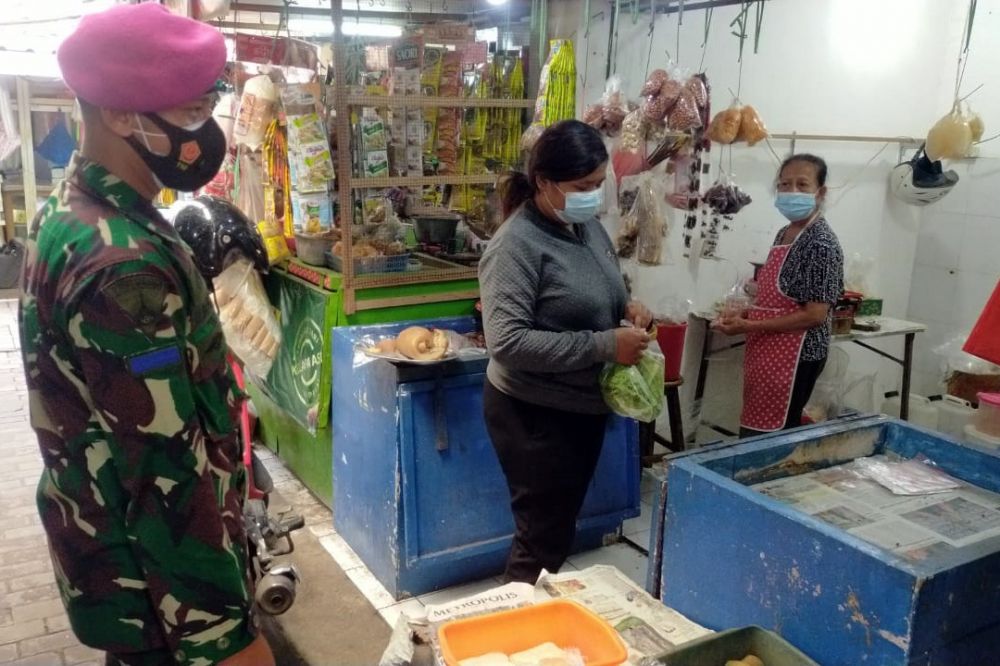 Prajurit Menart 2 Marinir Pasmar 2 Laksanakan Operasi Yustisi