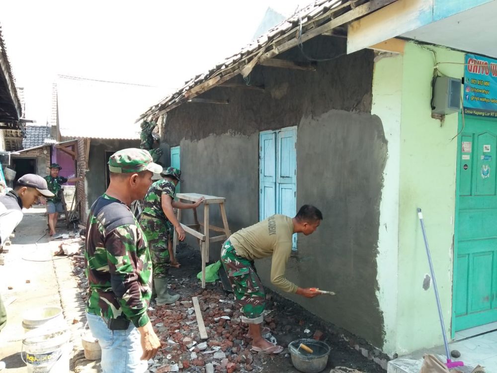 Rehab Rumah Tidak Layak Huni di Desa Kupang Sudah Mencapai 90% 