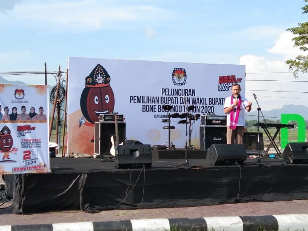 KPU Gorontalo Lauching Tahapan Pilkada Bone Bolango Tahun 2020