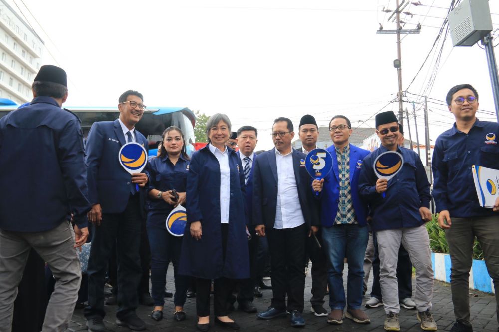 Daftar ke KPU, NasDem Jatim: Calon Legislatif Kita Baik dan Amanah