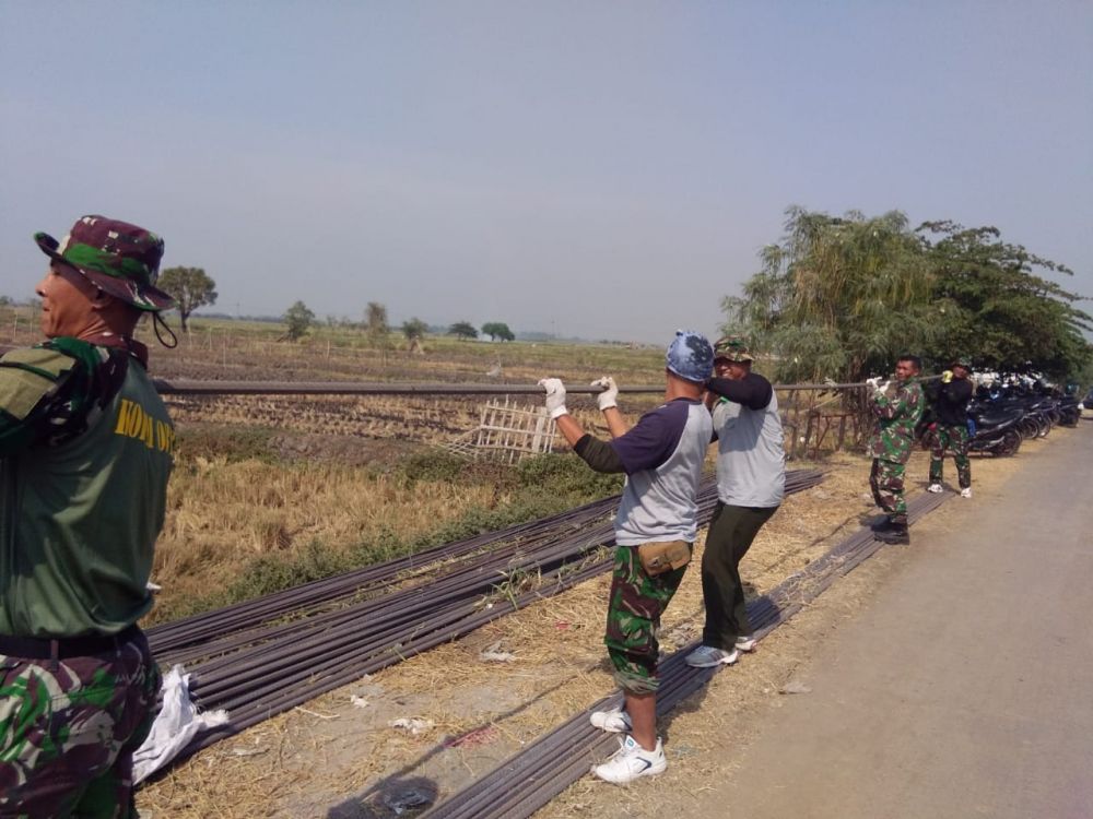 TMMD 106 Kobarkan Semangat, Dari Jalan, Jembatan, Rumah Hingga Sekolah