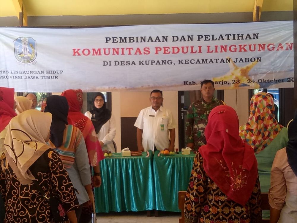 Bawas TMMD 106 Hadiri Kegiatan Sosialisasi Komunitas Peduli Lingkungan
